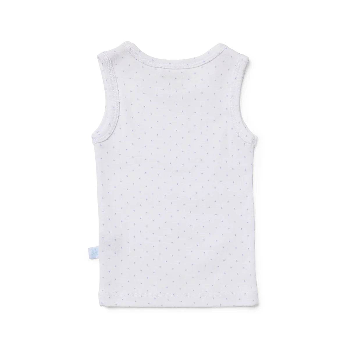 Marquise Blue and White Acorn Singlet 2 Pack - Outlet Shop For Kids