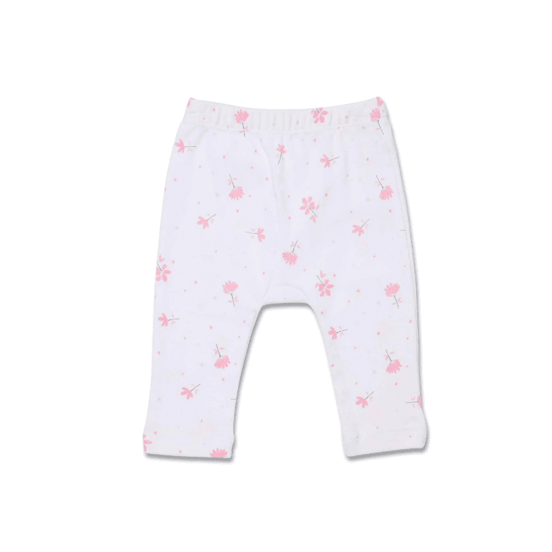 Marquise Daisy Chain Frill Sleeve Top and Pant Set - Pink/Print - Outlet Shop For Kids
