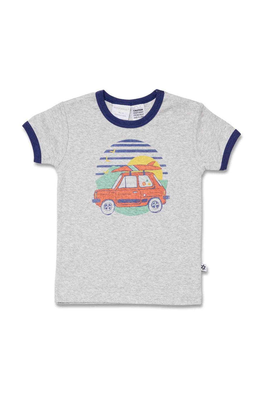 Marquise Gone Surfing Pyjamas - Grey/Navy - Outlet Shop For Kids