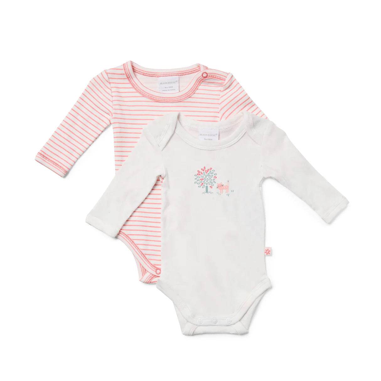 Marquise Raspberry Stripe Bodyspencer 2 Pack - Outlet Shop For Kids