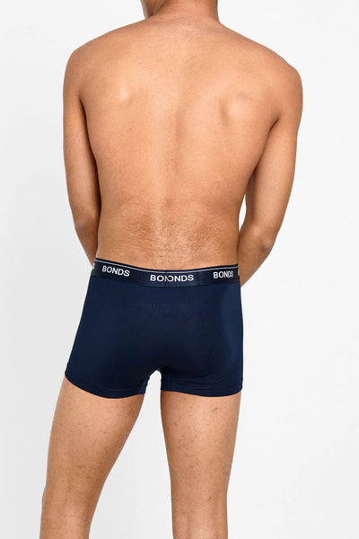Bonds Men's Microfibre Guyfront Trunk - Nu Navy