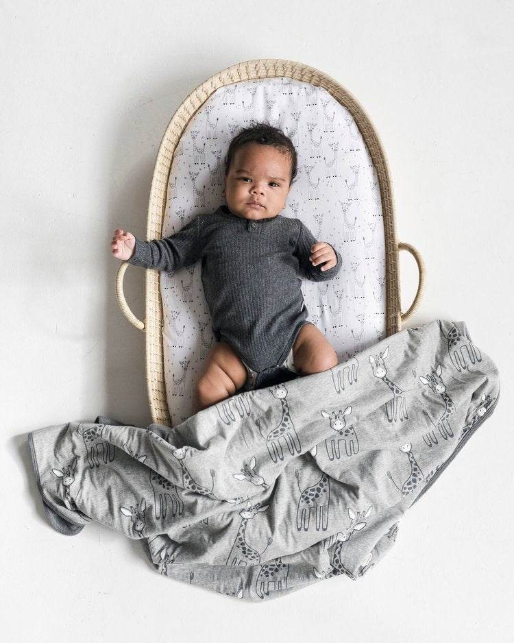 Mister Fly Bassinet Sheet Set 2 Pack - Giraffe - Outlet Shop For Kids
