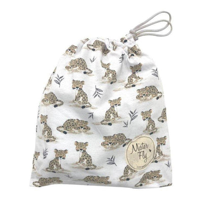 Mister Fly Cot Sheet - Cheetah - Outlet Shop For Kids