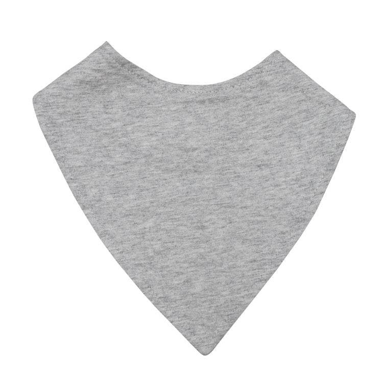Mister Fly Dribble Bib - Grey Marle - Outlet Shop For Kids