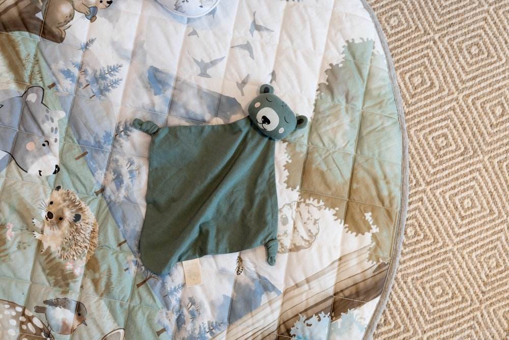 Mister Fly Knot Comforter - Baby Bear Green - Outlet Shop For Kids