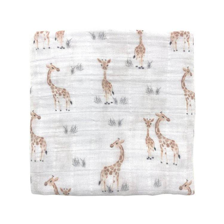 Mister Fly Muslin Wrap - Safari Giraffe - Outlet Shop For Kids