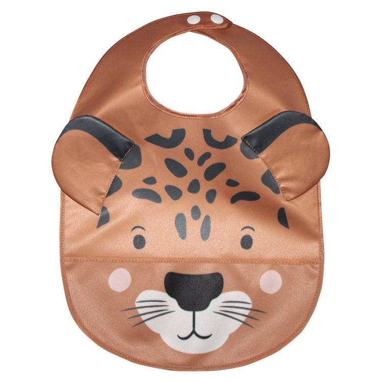 Mister Fly Wipeable Bibs - Cheetah - Outlet Shop For Kids