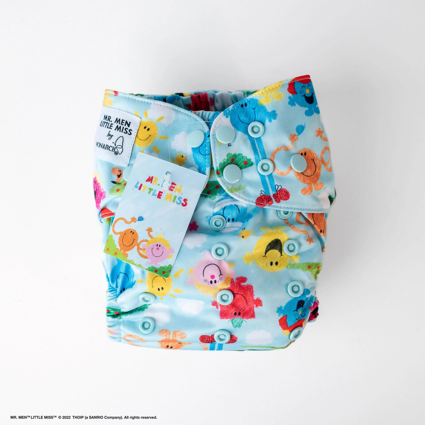 Monarch Classic Swim Nappy With Snaps Mr Men Little Miss - Playing With Crayons - Outlet Shop For Kids