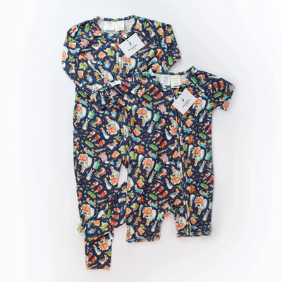 Monarch Bamboo Short Romper Bootysuit - Peter Rabbit Classic