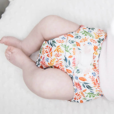 Monarch Ultimate Wipeable Cloth Nappy V3.0 With Hook & Loop - Four Seasons