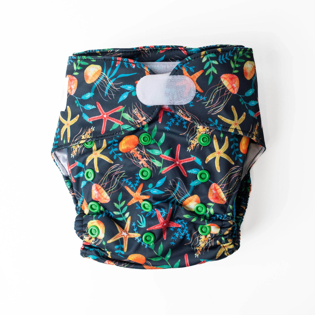 Monarch Ultimate Wipeable Cloth Nappy With Hook Loop You