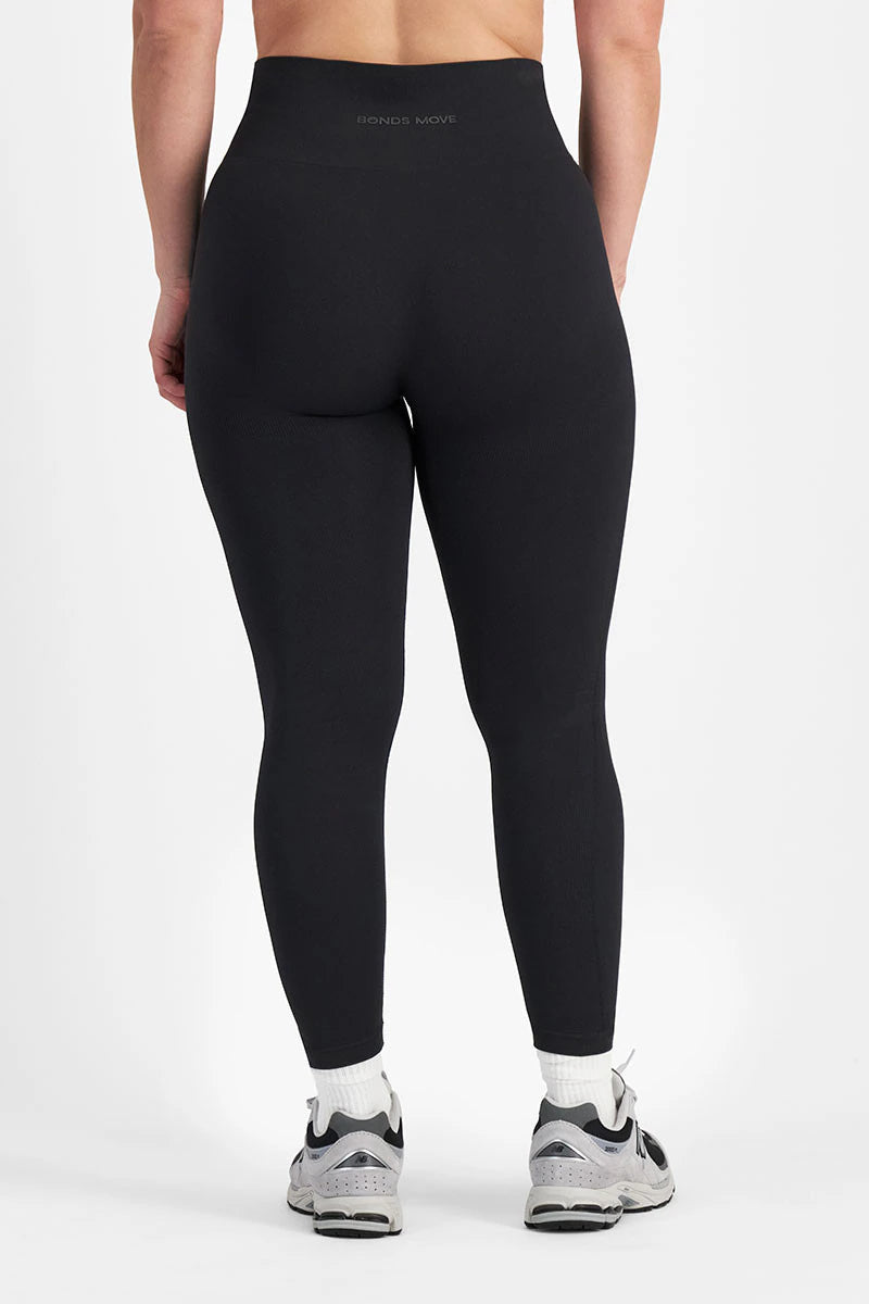 Bonds Women's Move Seamless Legging - Black