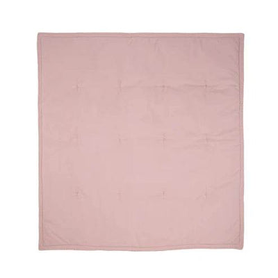 My Little Giggles Organic Cotton Play Blankets / Cot Quilt - Dusty Pink - Outlet Shop For Kids