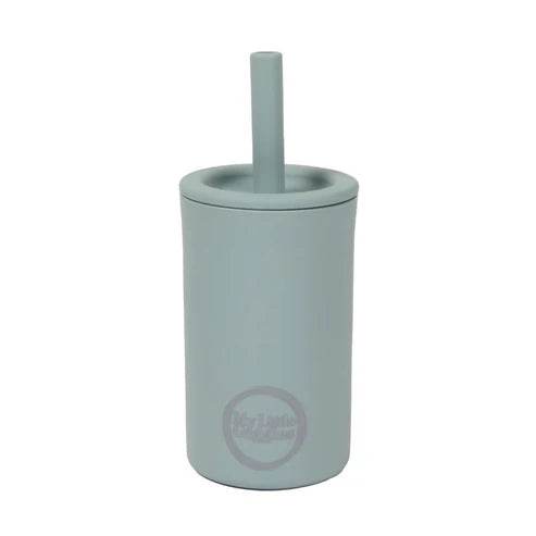 My Little Giggles Silicone Drinking Cup & Straw - Ether - Outlet Shop For Kids