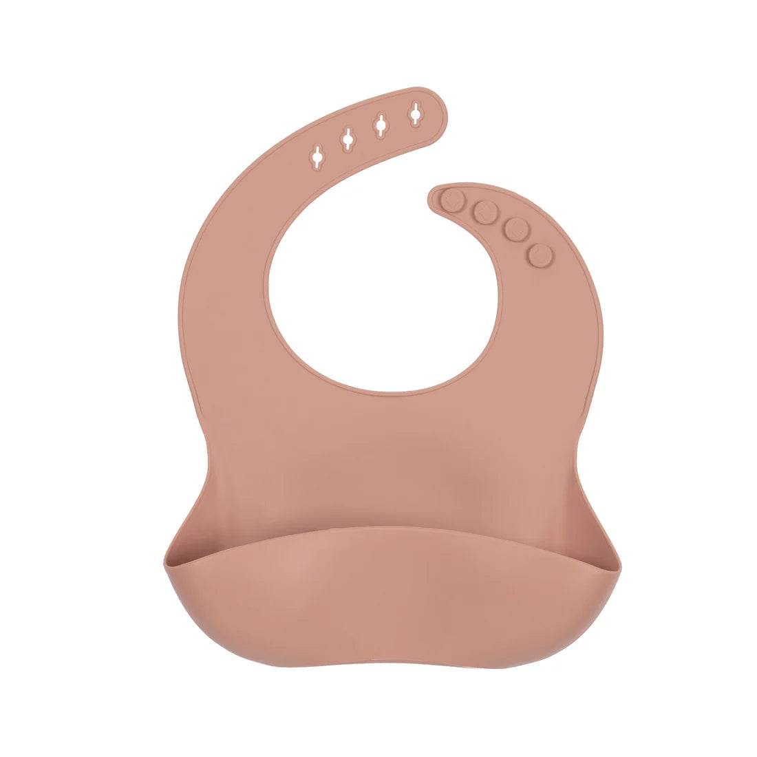 My Little Giggles Silicone My Little Bib - Muted - Outlet Shop For Kids