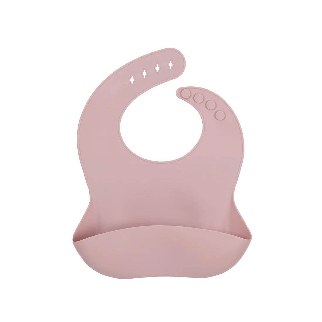 My Little Giggles Silicone My Little Bib - Peach - Outlet Shop For Kids