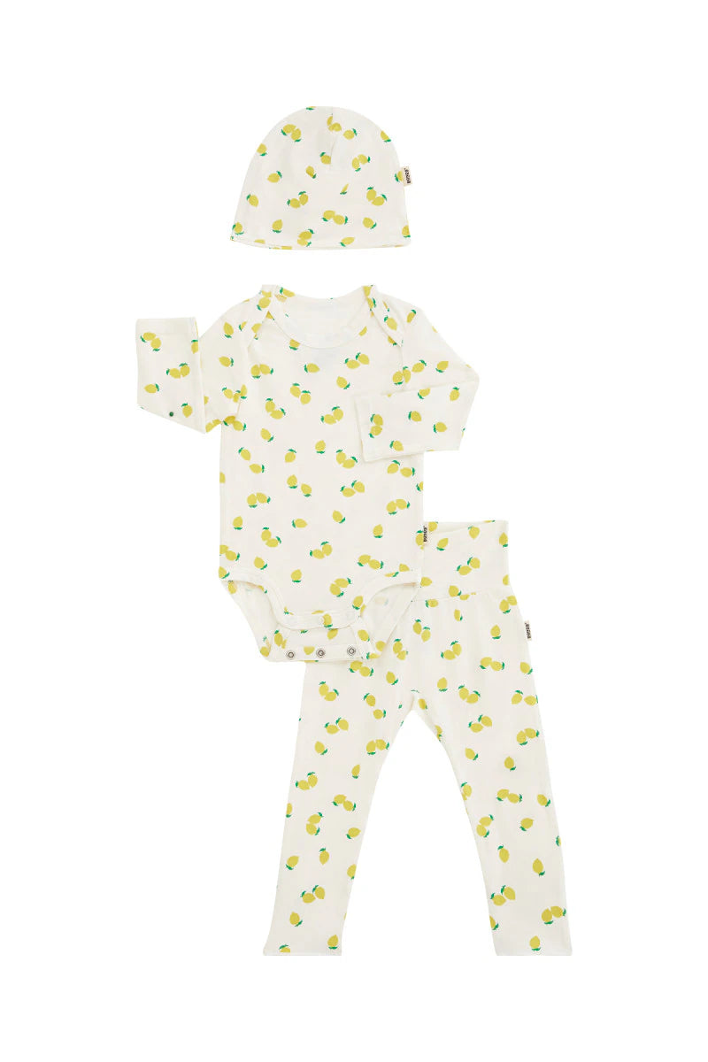 Bonds Newbies Organic Cotton Gift Set - Lemon Pop
