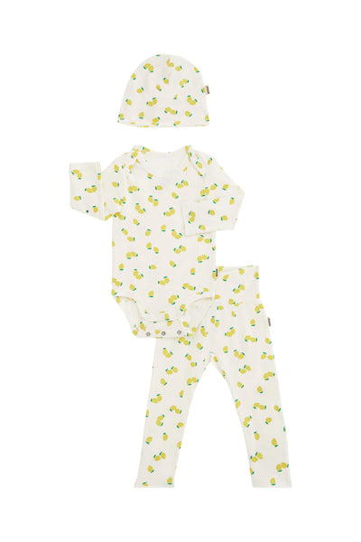 Bonds Newbies Organic Cotton Gift Set - Lemon Pop