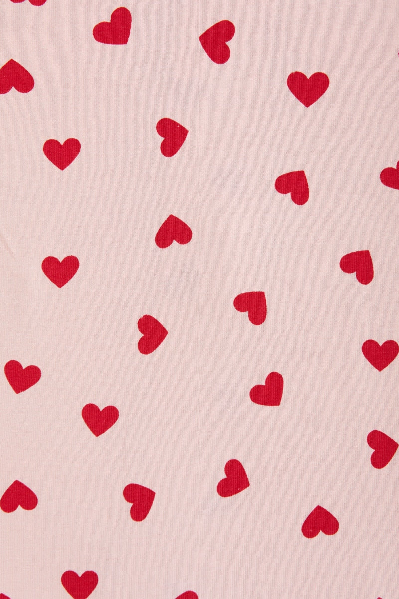 Bonds Newbies Organic Cotton Zippy - Love Heart Sparkle