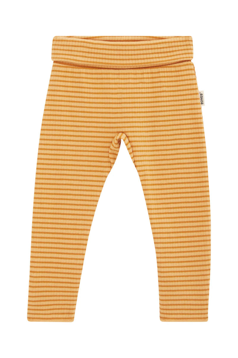 Bonds Newbies Wide Needle Rib Legging - Caramel Kiss / Sweet Caramel