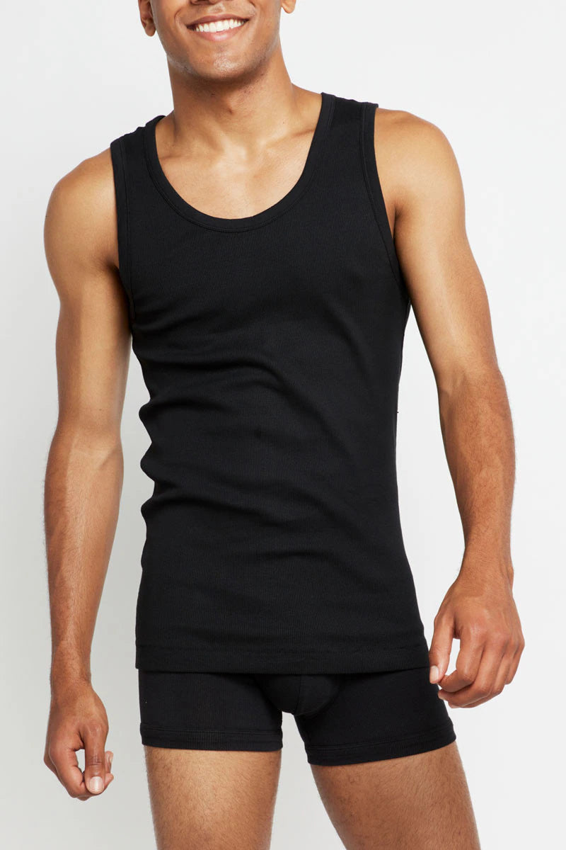 Bonds Men's Organic Chesty - Black
