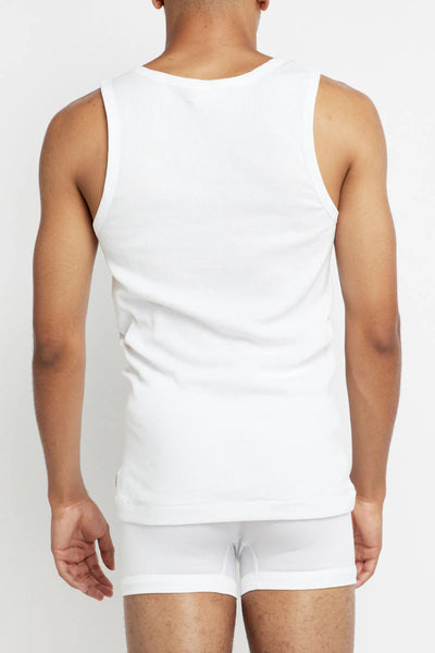 Bonds Men's Organic Chesty - White