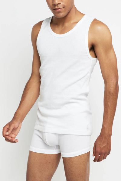 Bonds Men's Organic Chesty - White