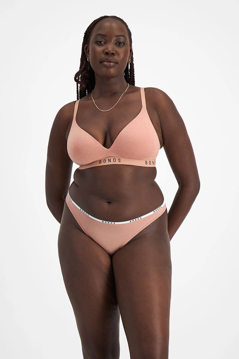 Bonds Womens Originals Thong - Blush Latte