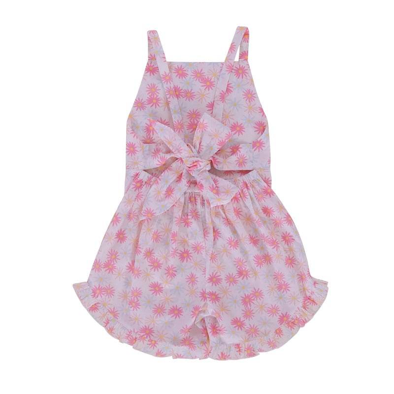 Peggy Moon Jumpsuit - Betsy Daisy Floral Print - Outlet Shop For Kids