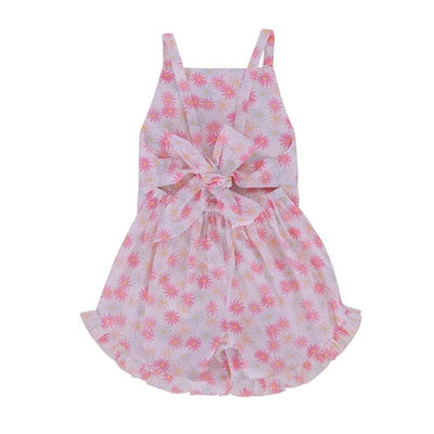 Peggy Moon Jumpsuit - Betsy Daisy Floral Print - Outlet Shop For Kids