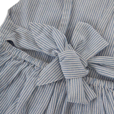 Peggy Moon Jumpsuit - Blue Stripe - Outlet Shop For Kids