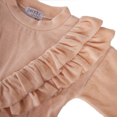 Peggy Verity Velour Top - Ivory - Outlet Shop For Kids