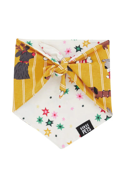 Bonds Pet Bandana - Puppies For Christmas