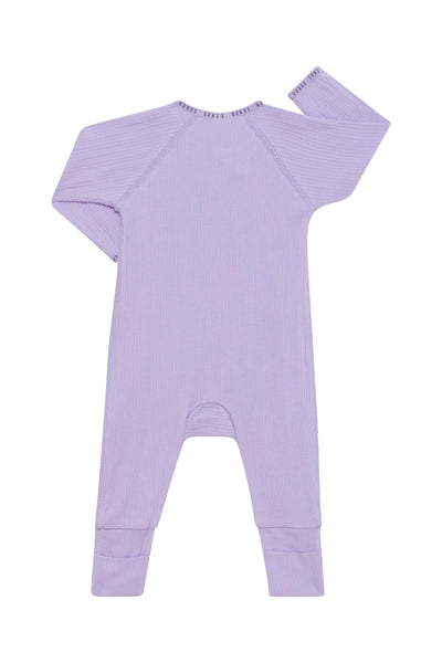 Bonds Pointelle Cozysuit - Lilac Ice