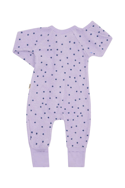 Bonds Poodlette Zip Wondersuit - Ditsy Dot Purple