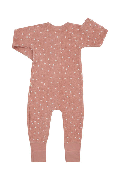 Bonds Poodlette Zip Wondersuit - Ditsy Dot Ceramic Dust