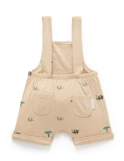 Purebaby Broderie Overall - Elephant Broderie - Outlet Shop For Kids
