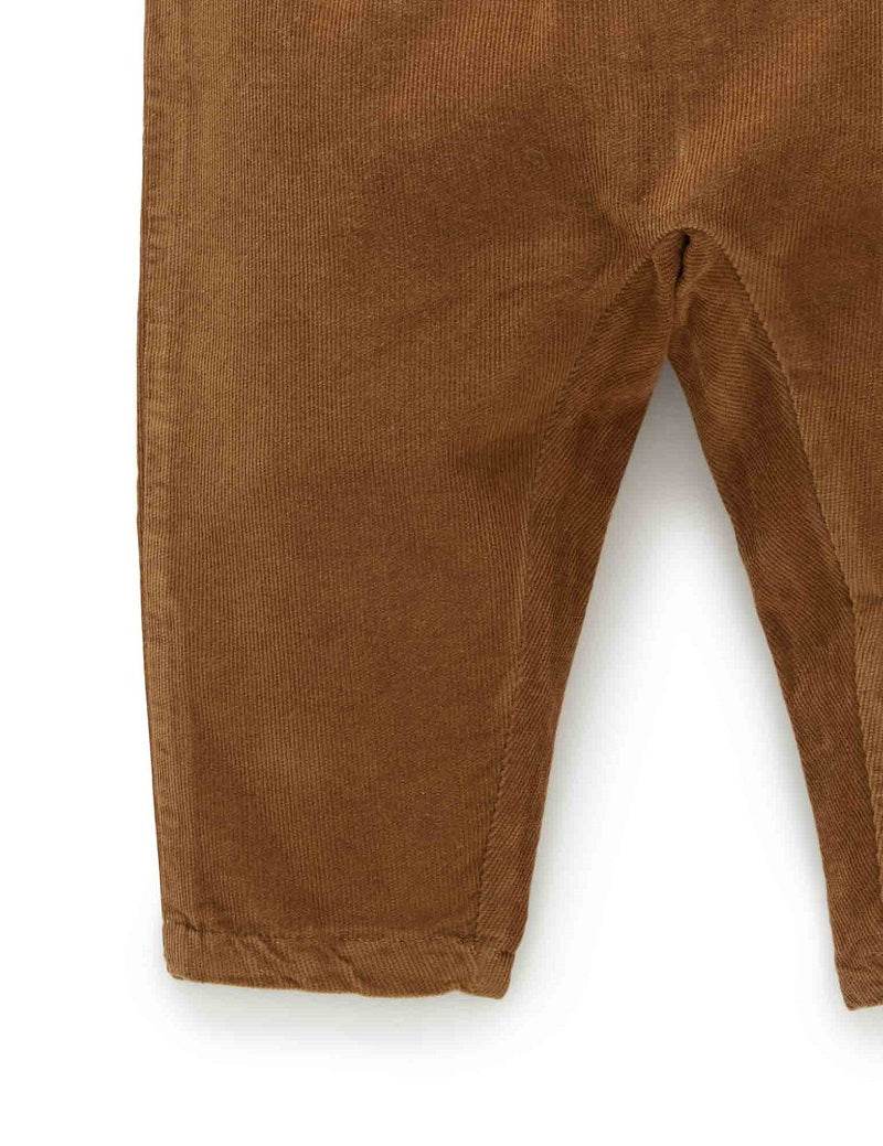 Purebaby Cord Slouch Pant - Maple - Outlet Shop For Kids