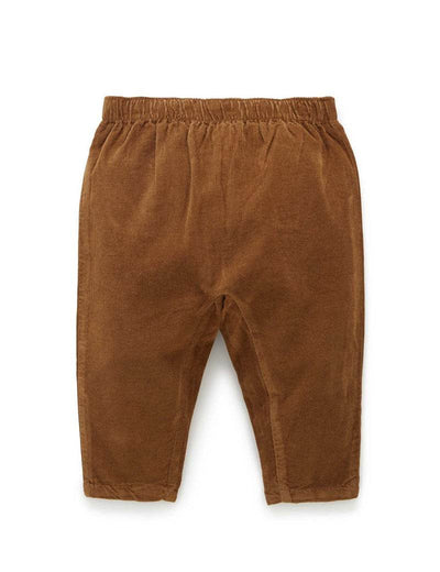 Purebaby Cord Slouch Pant - Maple - Outlet Shop For Kids