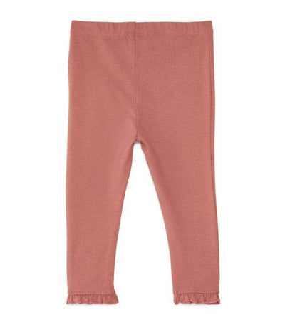 Purebaby Mushroom Leggings - Prune - Outlet Shop For Kids