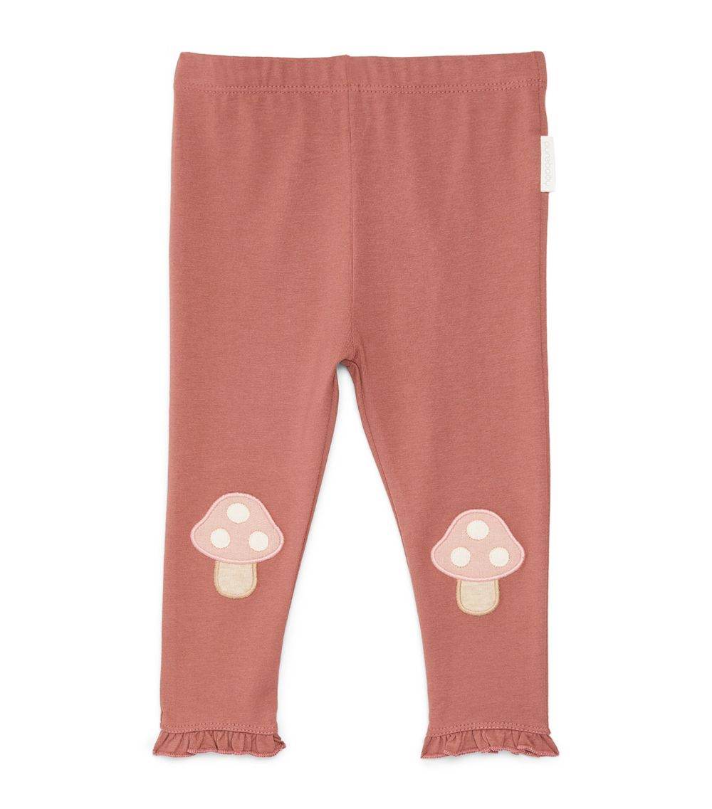 Purebaby Mushroom Leggings - Prune - Outlet Shop For Kids