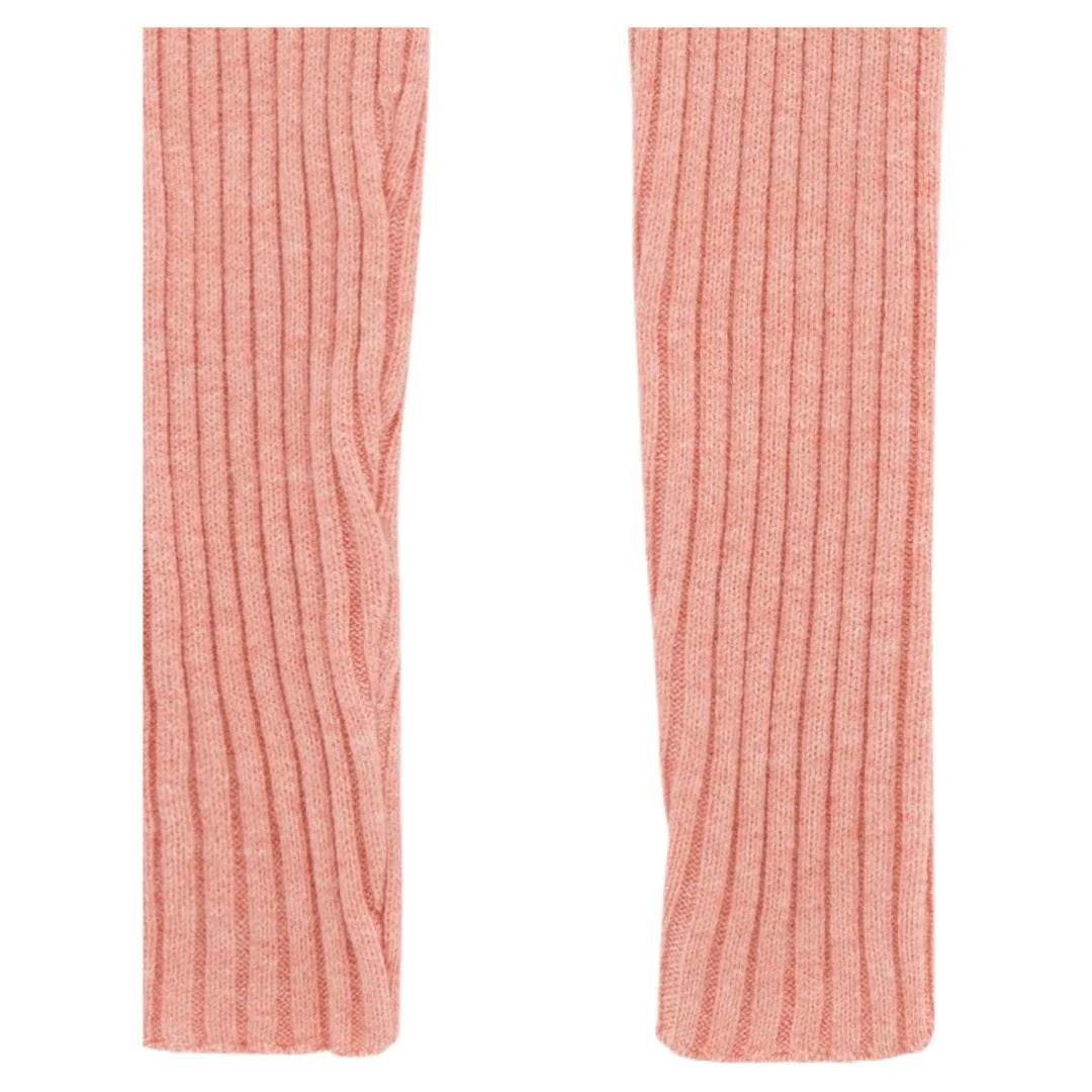 Purebaby Rib Knit Leggings - Nectarine Melange - Outlet Shop For Kids