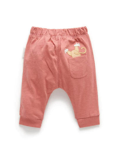 Purebaby Slouchy Pants - Tamarind - Outlet Shop For Kids