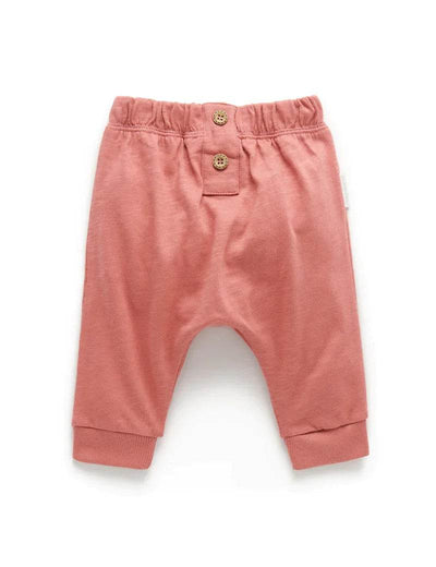 Purebaby Slouchy Pants - Tamarind - Outlet Shop For Kids