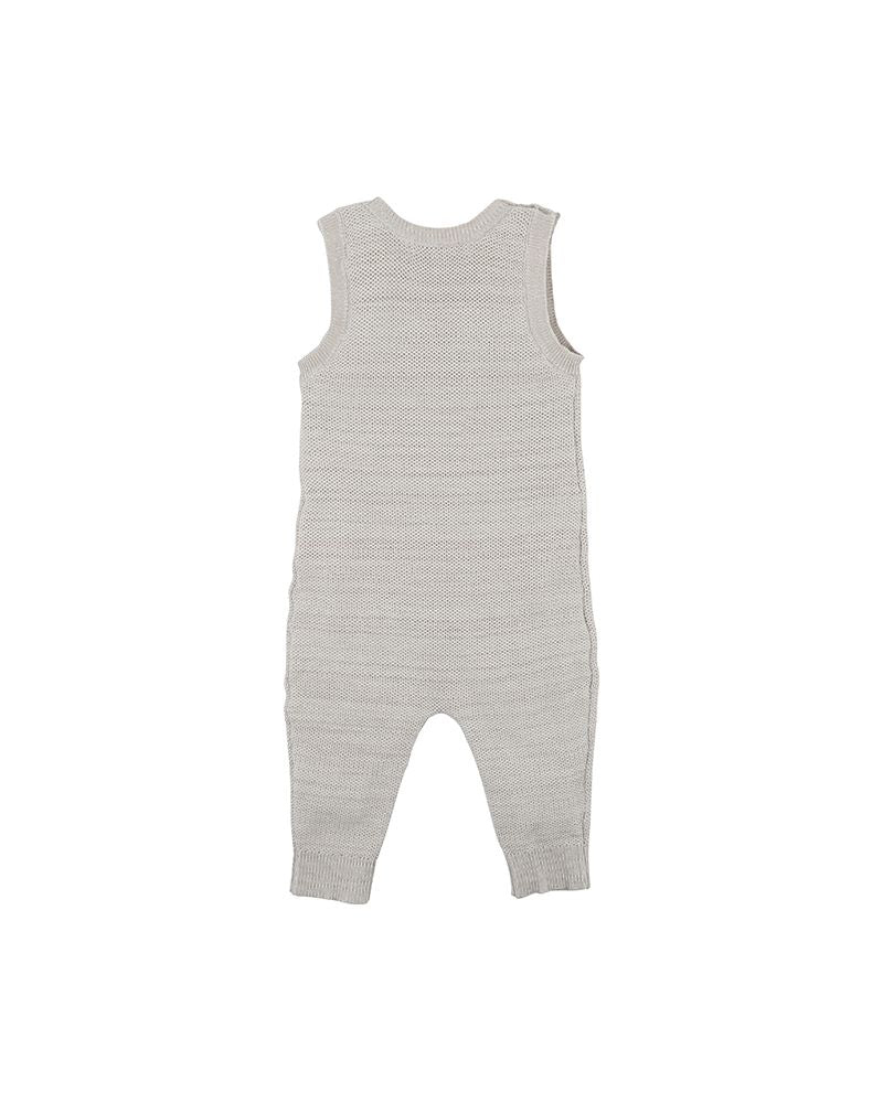 Bebe By Minihaha Albert Waffle Knit Overall - Fawn