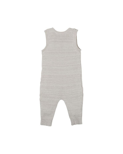 Bebe By Minihaha Albert Waffle Knit Overall - Fawn