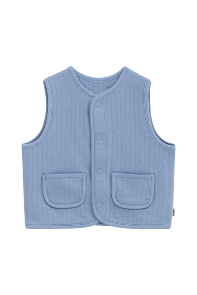 Bonds Quilted Vest - Mountain Blue