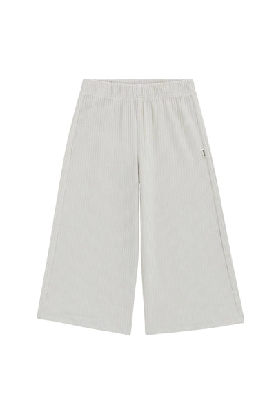 Bonds Rib Wide Leg Pant - Stone Throw