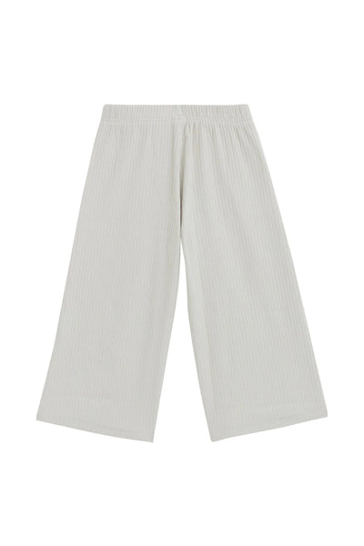 Bonds Rib Wide Leg Pant - Stone Throw