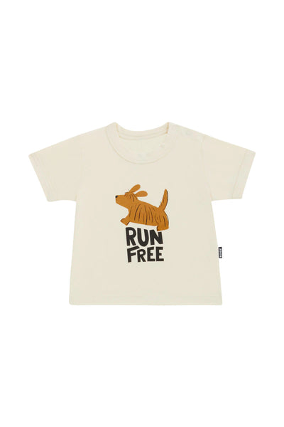 Bonds Ringer Tee - Run Free Ralph Vanilla